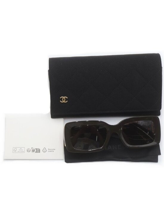 Chanel CC Logo Rectangle Eyewear main image 6